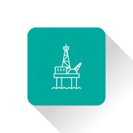 Oil platform icon N2