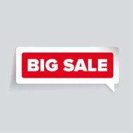 Big sale label vector N2