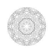 Mandala Floral ethnic abstract decorative elements N6