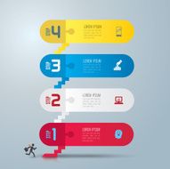 Infographic design template and marketing icons N12