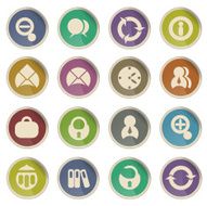 Business simple vector icons