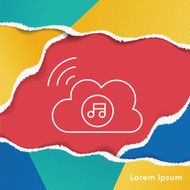 e-music line icon N3