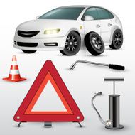 Changing a spare wheel