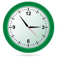 Clock vector illustration