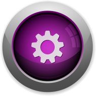 Purple gear button