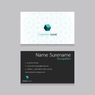 abstract name card N3