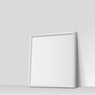 Realistic White square shape frame for paintings