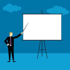 Businessman Explaining