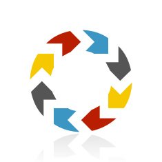 Color Chevron Chart icon