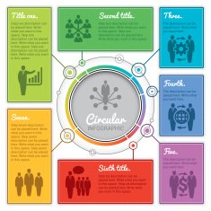 Infographic flow diagram