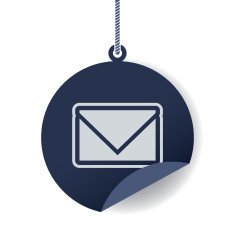 letter badges vector