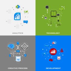 Set of business icons N4