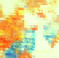 abstract color triangle pattern background