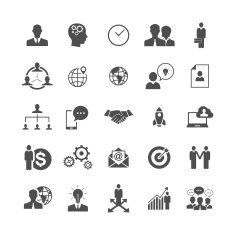 Business and Management Icons N2
