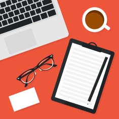 Flat Office Desk N6