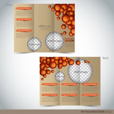 Tri Folder Brochure - Leaflet mock up N3