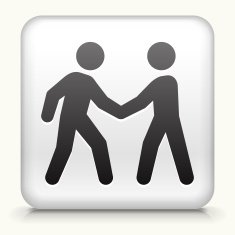 Square Button with Deal