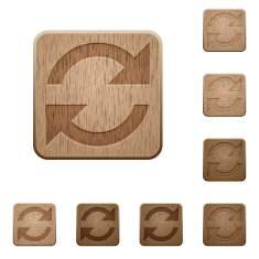 Refresh wooden buttons