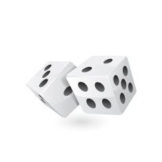 Vector Isolated Dice