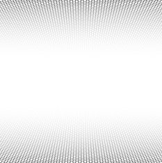 Perspective grid hexagonal surface