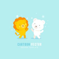 Vector logo design template in flat style