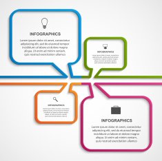 Abstract infographics design template Vector illustration