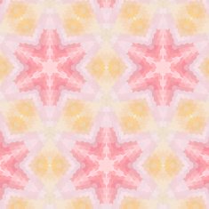 Glamorous pink geometric abstract ethnic ornament N6