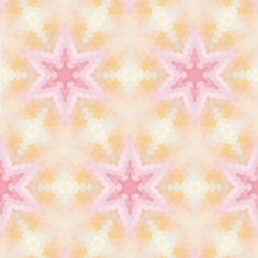 Glamorous pink geometric abstract ethnic ornament N7