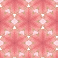 Glamorous pink geometric abstract ethnic ornament N8