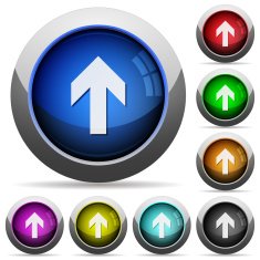 Up arrow button set free image download