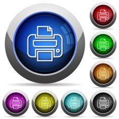 Print button set