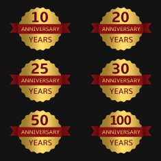 Anniversary label set N2