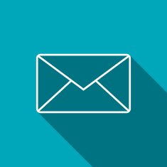 vector icon of mail