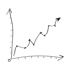 Simple doodle of a chart N2