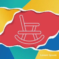 chair line icon N3
