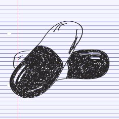 Simple doodle of some tablets