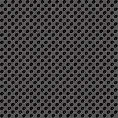 Perforated black surface
