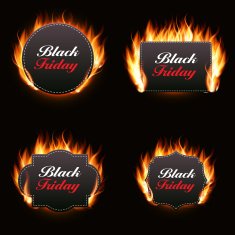 Black Friday Sale Vector Illustration N7