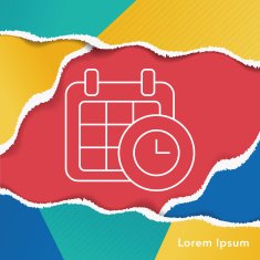 calendar line icon