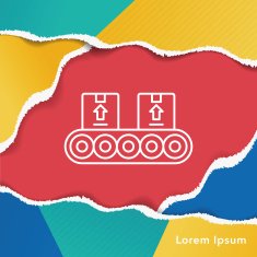 logistics freight line icon N11