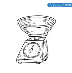 scales icon vector illustration N7