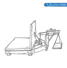 scales icon vector illustration N13