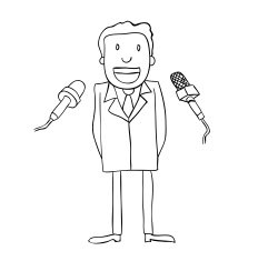 Businessman sucess vector illustration N3