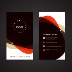 Abstract Business Card Template N2