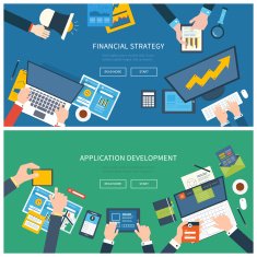 Concepts for financial report teamwork project management and application development N3