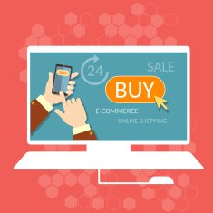 Internet shopping buy now online store e-commerce process