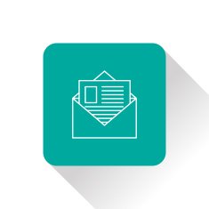 Open mail icon