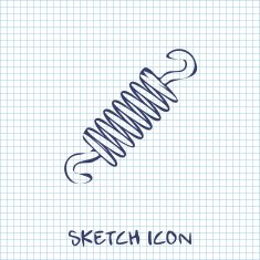 Vector icon of spring N3