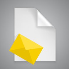 Paper symbol letter