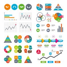 Hand icons Handshake and insurance symbols